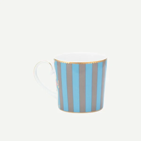 MAVİ/HAKİ ÇİZGİLİ K. MUG
