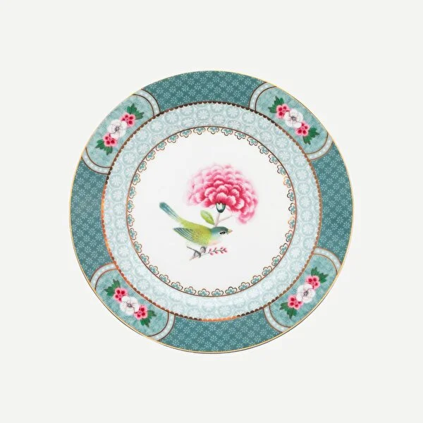 Blushing Birds Mavi Tabak 17 cm