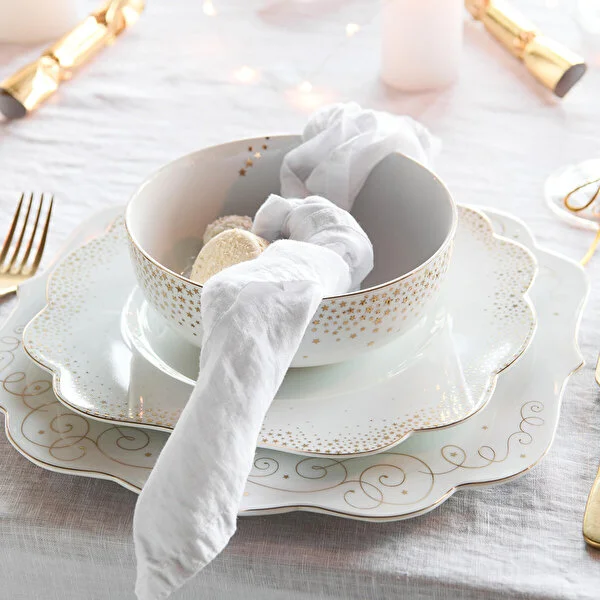 ROYAL BEYAZ TABAK 23,5 CM.