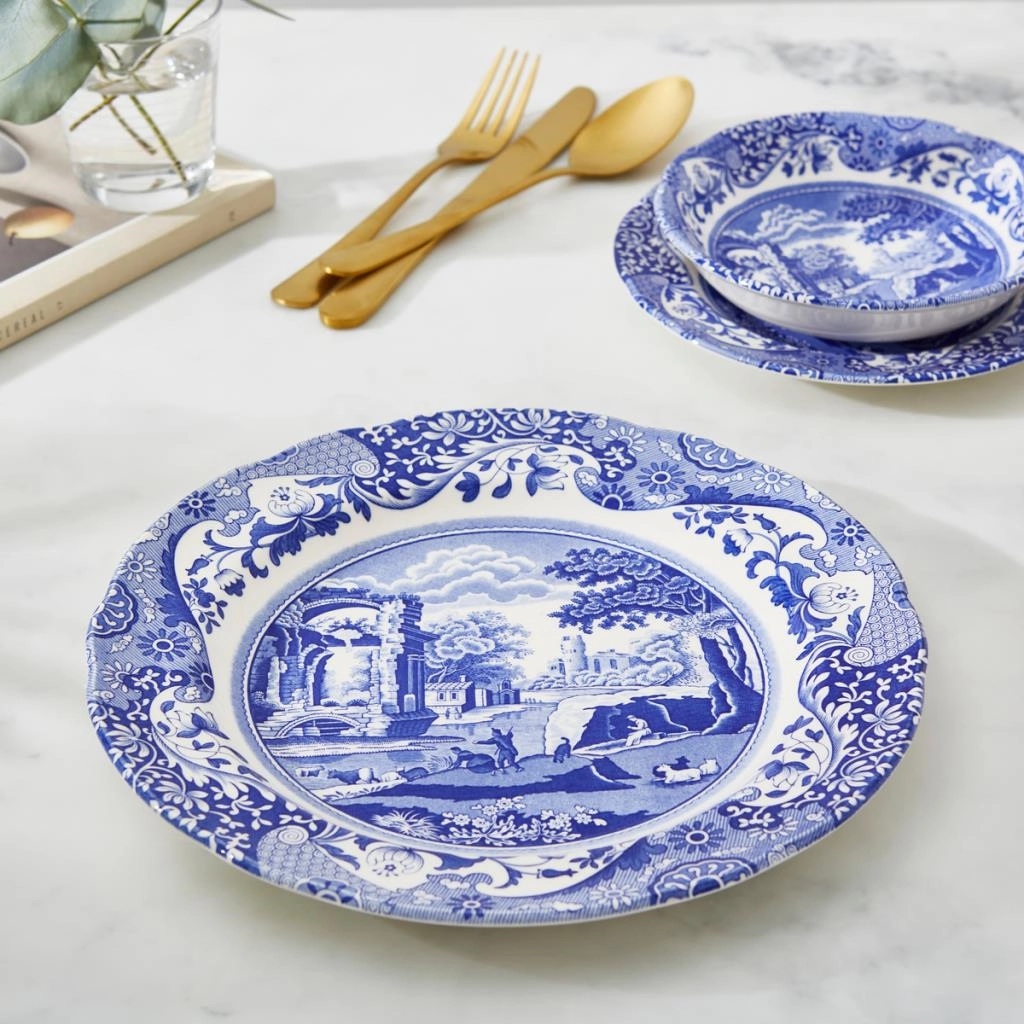 BLUE ITALIAN 27 CM YEMEK TABAĞI