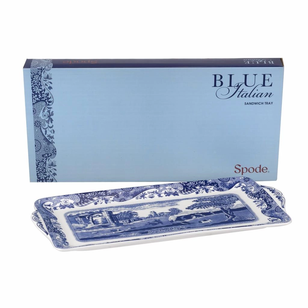 BLUE ITALIAN SANDWİCH TEPSİ 33 CM