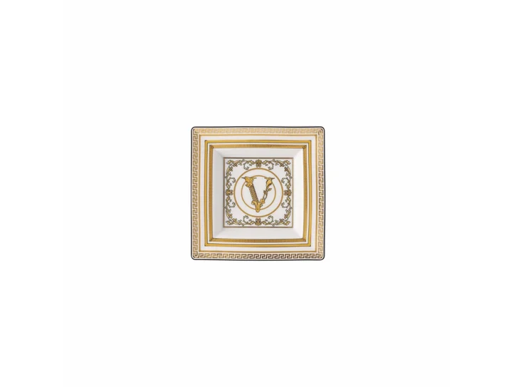 Versace Virtus Gala White Dish 14 cm
