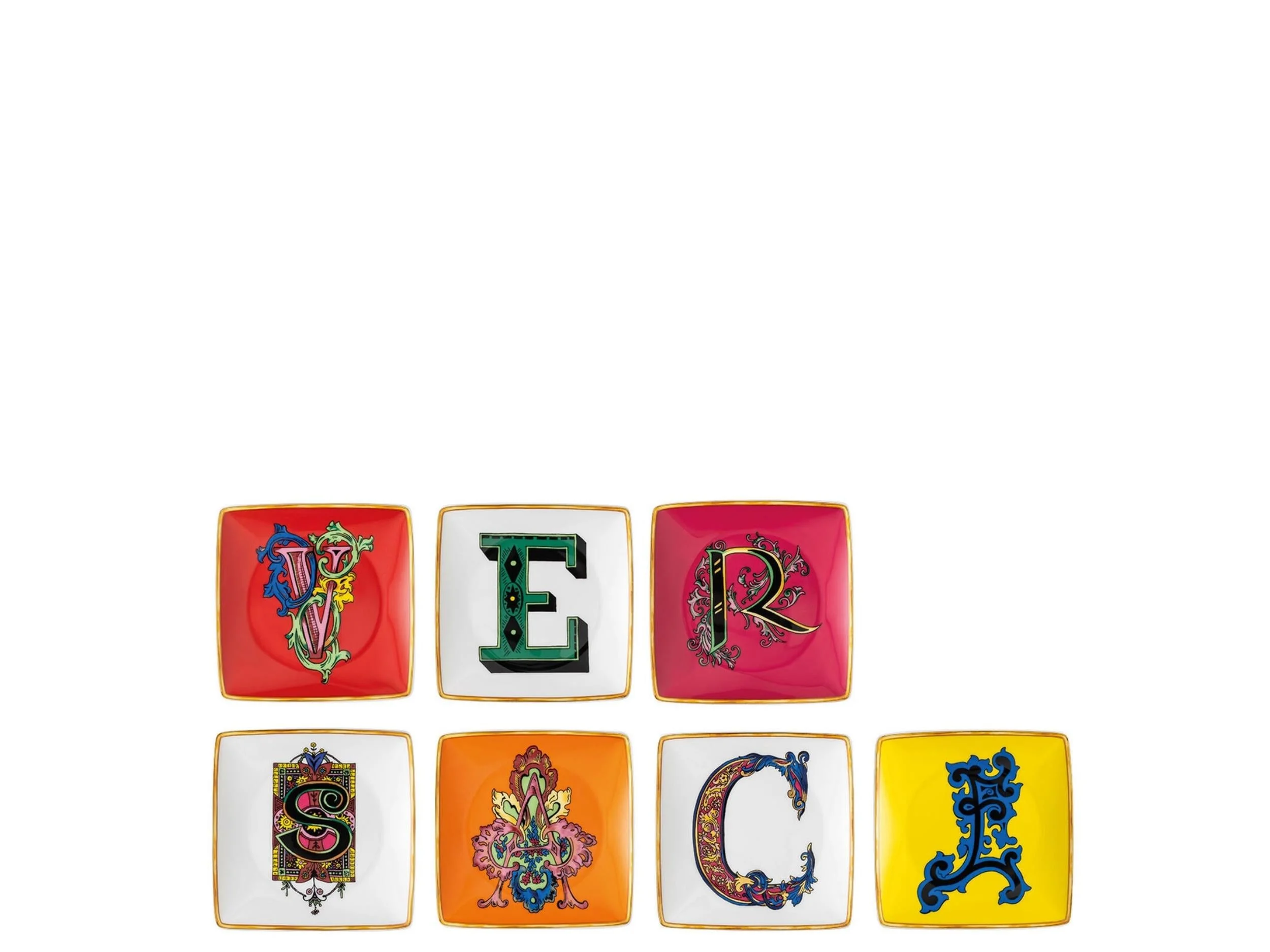 HOLIDAY ALPHABET 7 PRÇ 12 CM TB SET