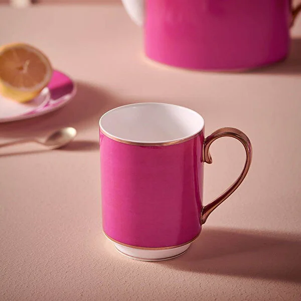 Chique Pembe Büyük Kupa 350 ml