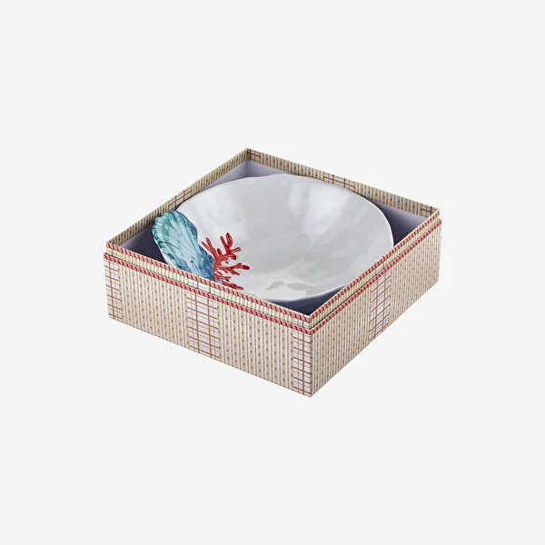Mercan Beyaz Servis Kasesi 30 cm