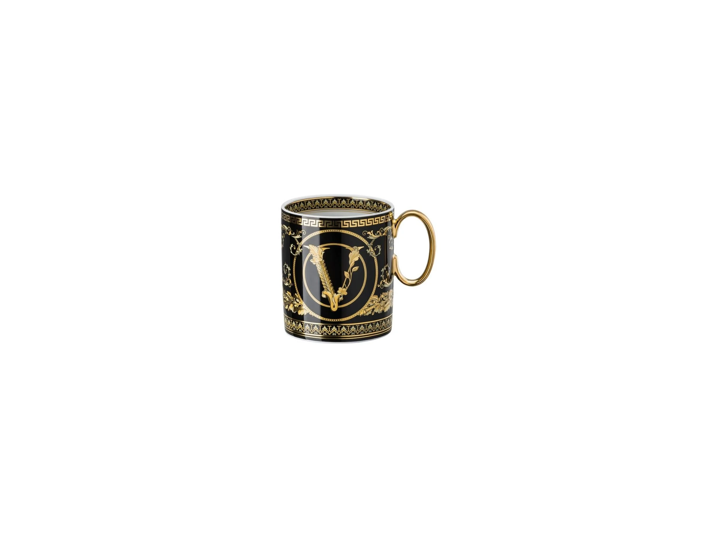 Virtus Gala Black Mug with handle 0,300 ml