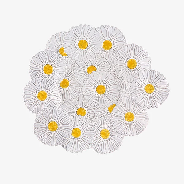 Maria Flor Çiçekli Sunum Tabağı 47 cm 