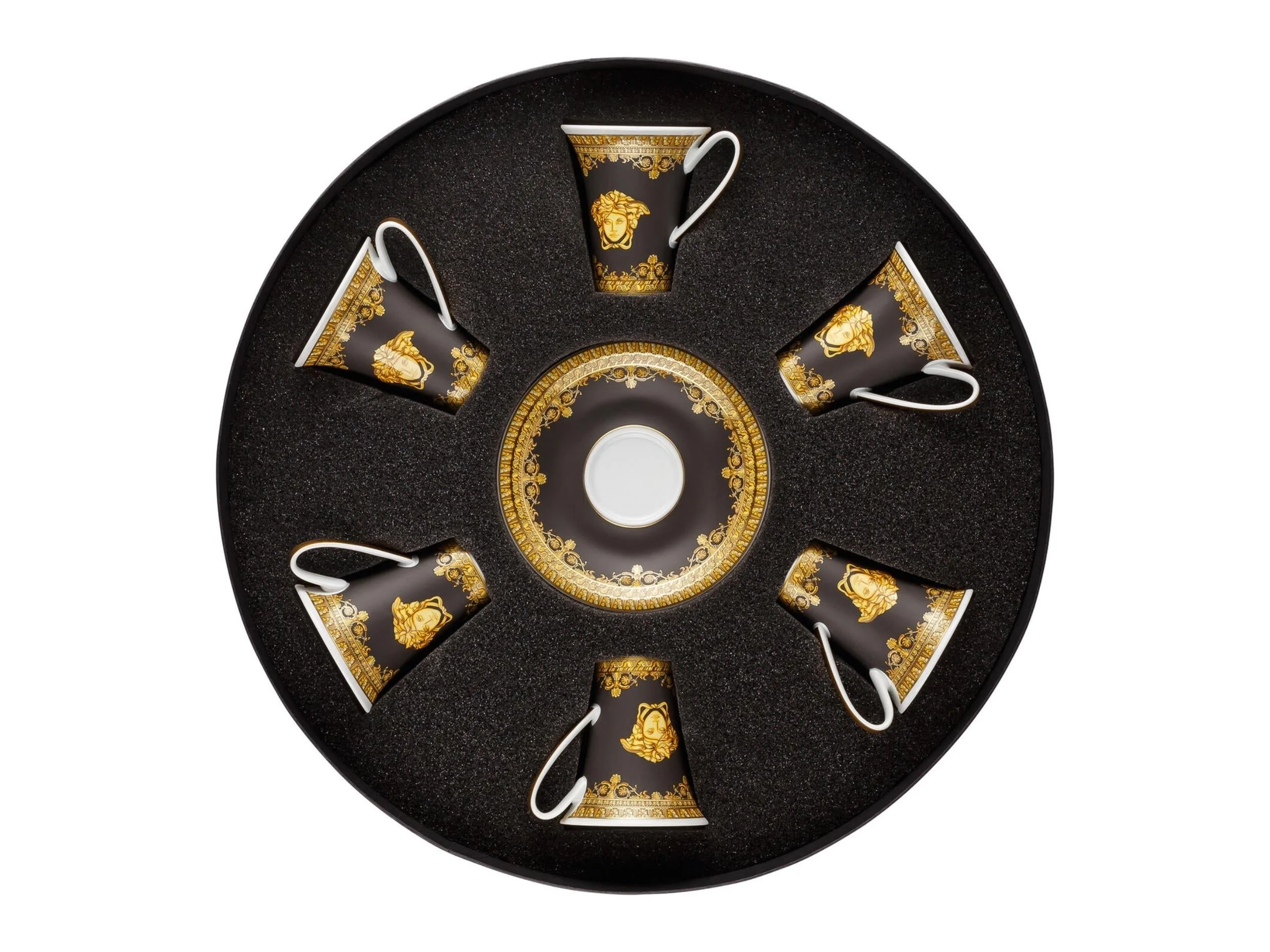 Baroque Nero Espresso Set 6 lı    4012437362237