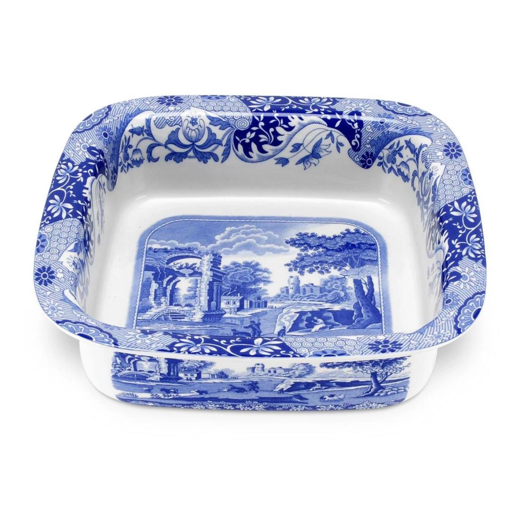 BLUE ITALIAN KARE SERVİSI 25 CM