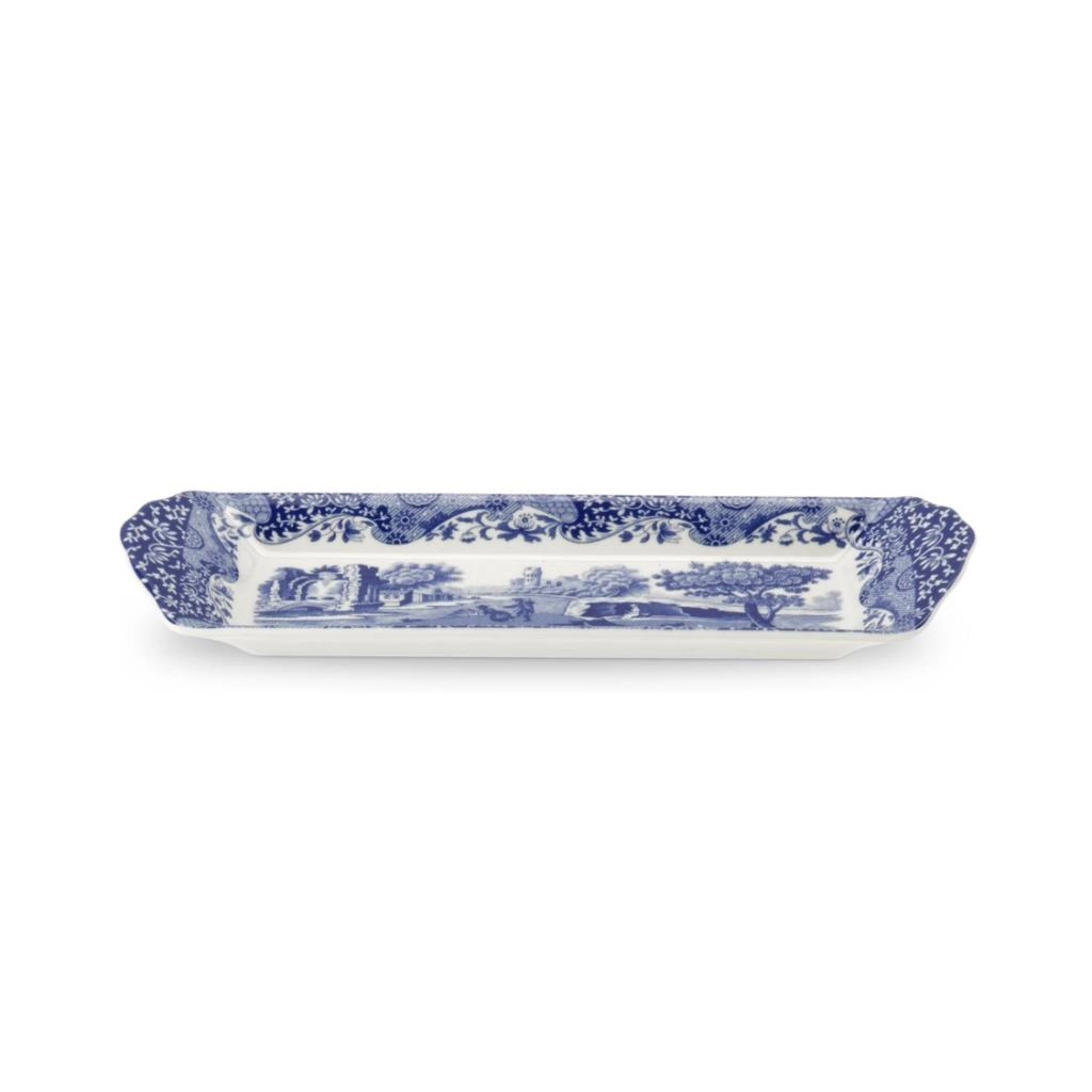 BLUE ITALIAN DİKDÖRTGEN TEPSİ 23 CM