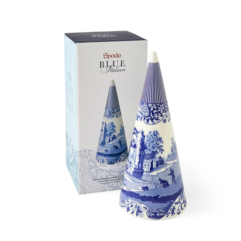 BLUE ITALIAN AĞAÇ SÜSÜ 33 CM