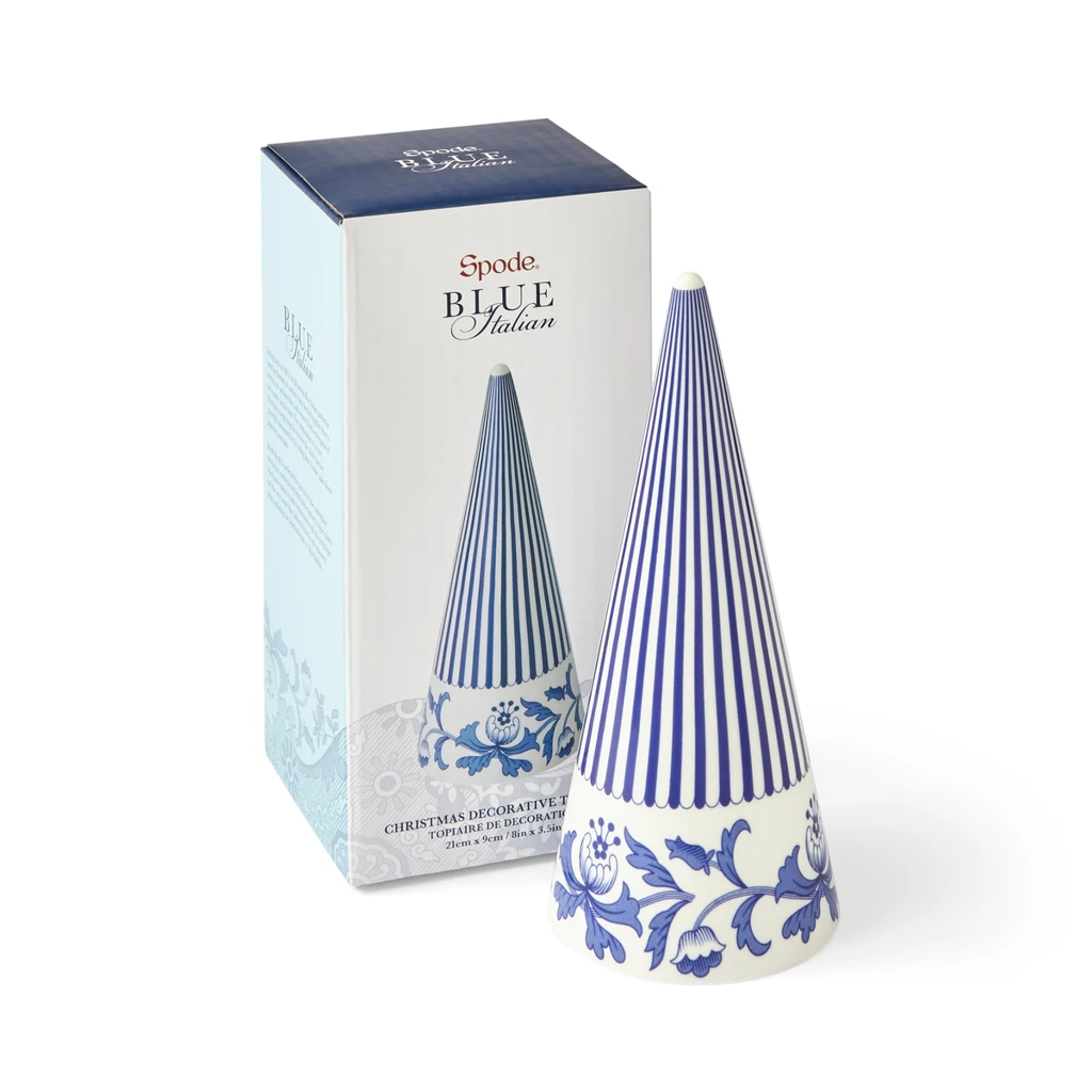 BLUE ITALIAN AĞAÇ SÜSÜ 23 CM