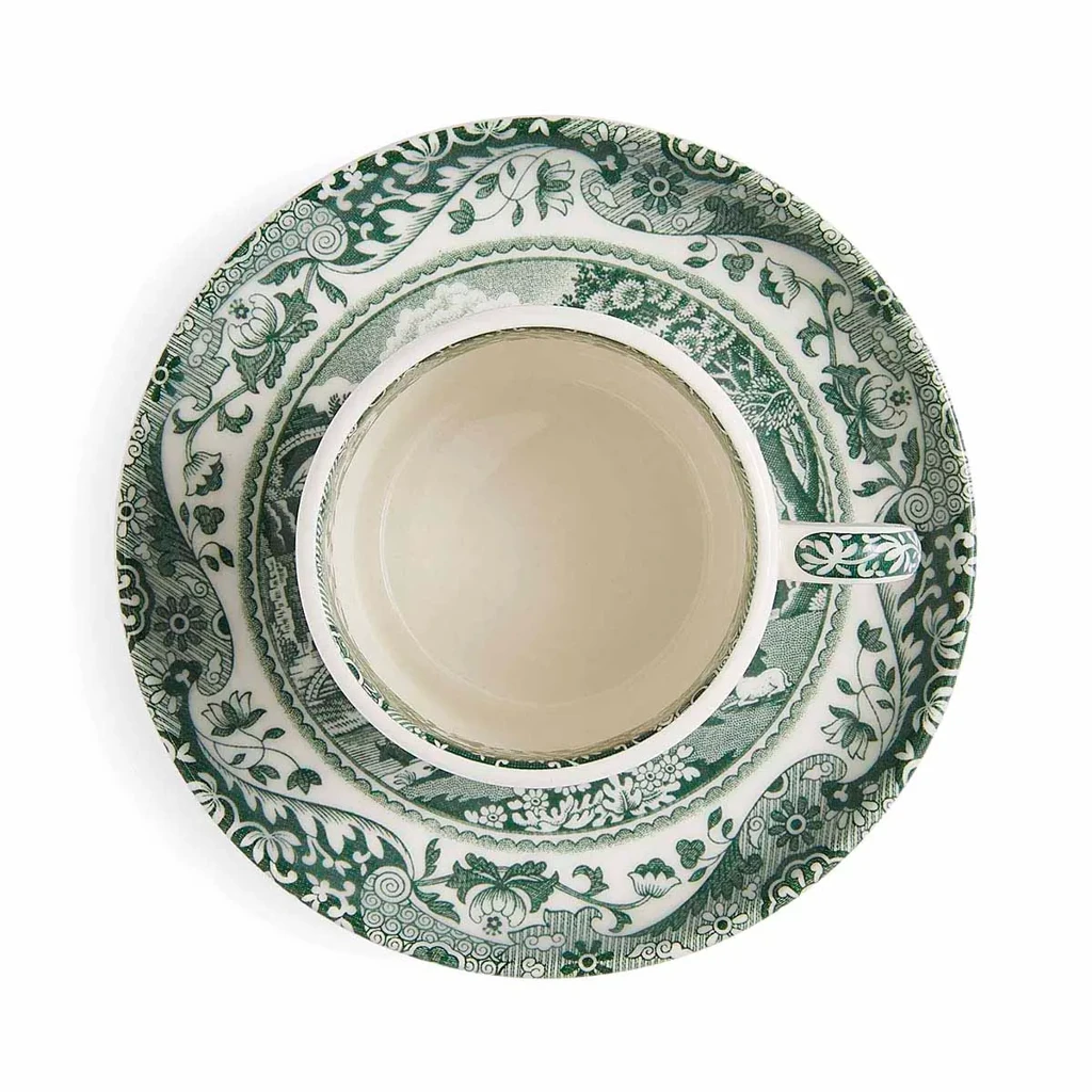 GREEN ITALIAN KAHVE FİNCAN+TABAĞI