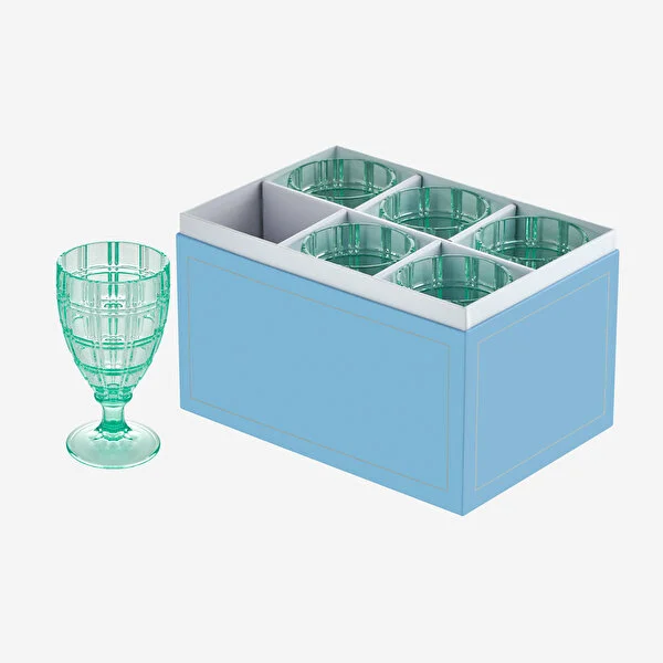 LINEA GREEN ACRYLIC GOBLET 400 ML