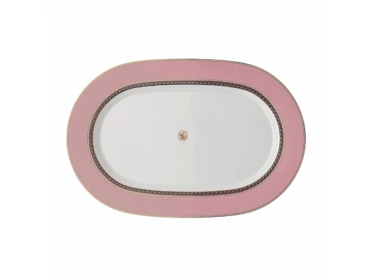 Oval Servis 34 cm Signum Rose