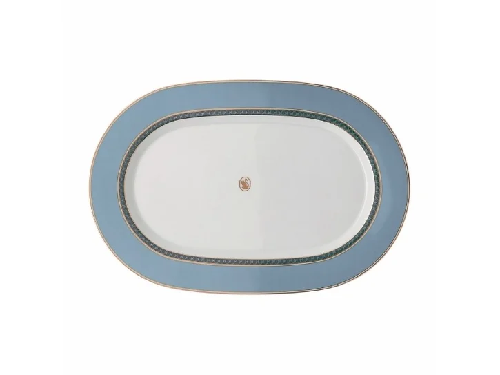 Oval Servis 34 cm Signum Azure